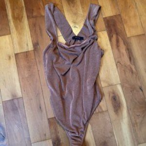 Bronze-Colored Leotard